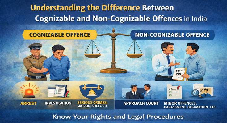 Understanding the Difference Between Cognizable and Non-Cognizable Offences in India
