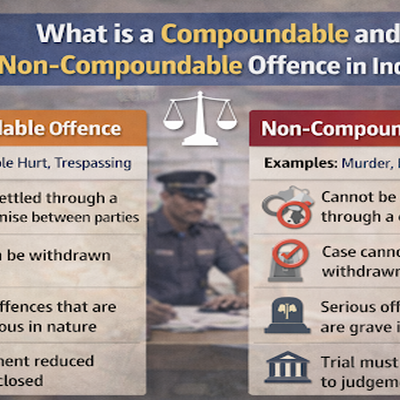 What is a Compoundable and Non-Compoundable Offence in India?