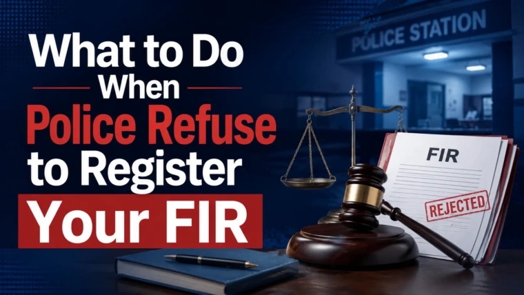 What to Do When Police Refuse to Register Your FIR