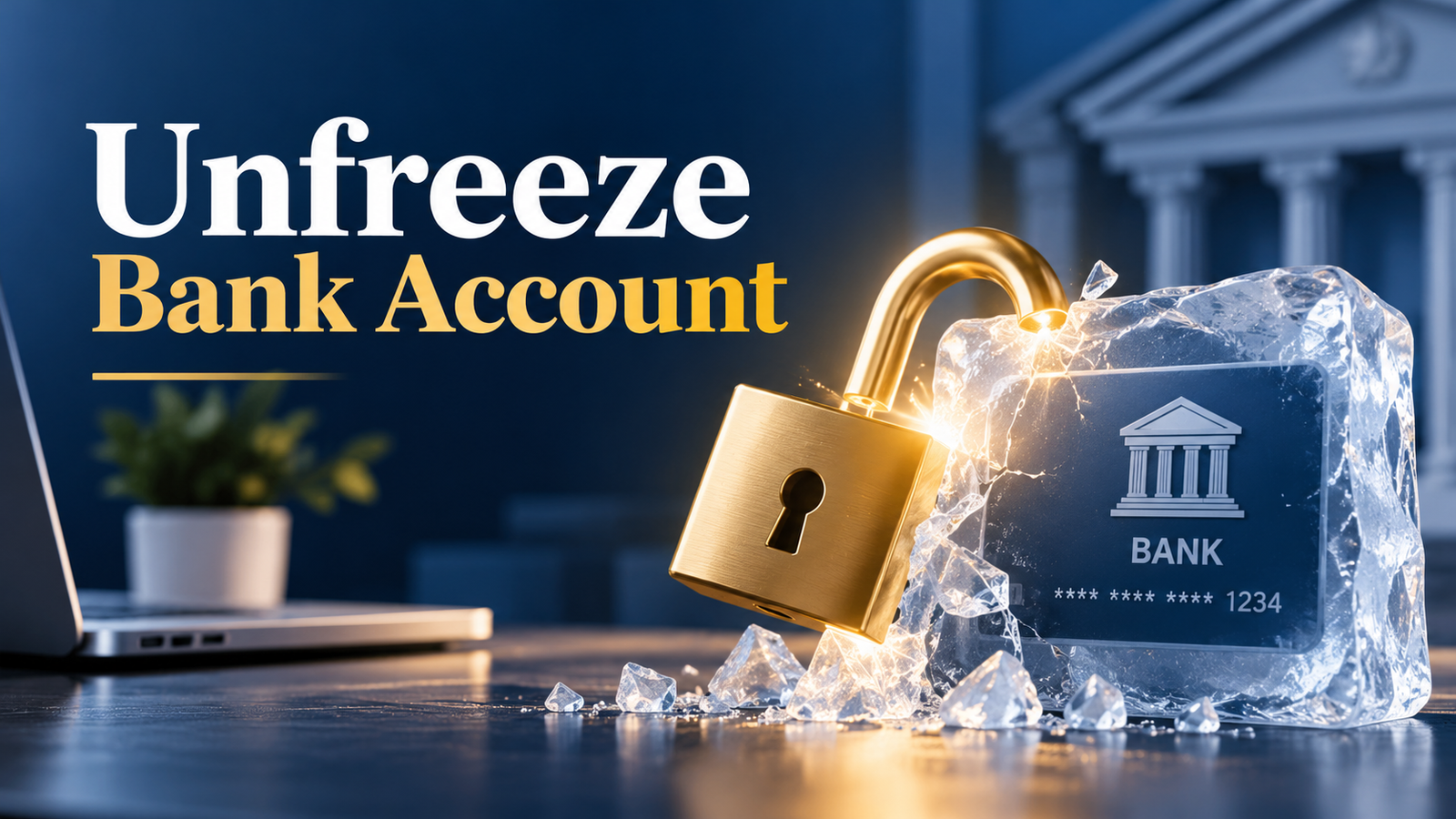 How to Unfreeze Bank Account